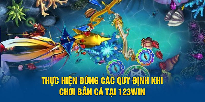 Thực hiện đúng các quy định khi chơi Bắn cá tại 123Win