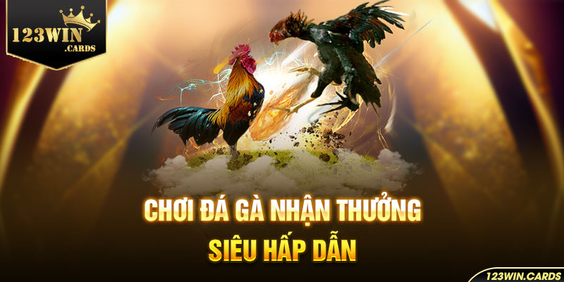 Chơi đá gà nhận thưởng siêu hấp dẫn