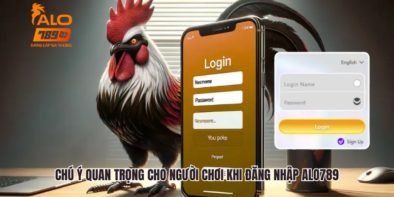 Chú ý quan trọng cho người chơi khi đăng nhập Alo789